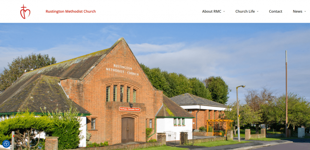 Preview of Rustington Mehtodist Church Webpage