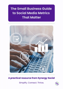 Cover page for The Small Business Guide to Social Media Metrics That Matter
